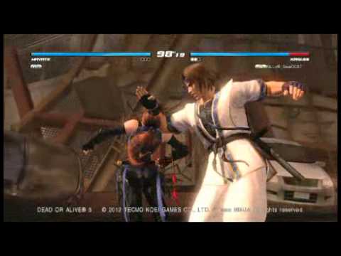 DOA5(SnowMann272) HAYATE vs KASUMI (ME)