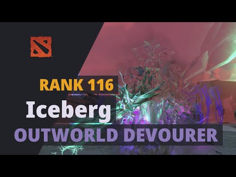 Iceberg (Rank 116) plays Outworld Devourer Dota 2 Full Game