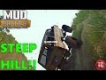 SpinTires Mud Runner NEW Obstacle Course Map With HUGE HILL