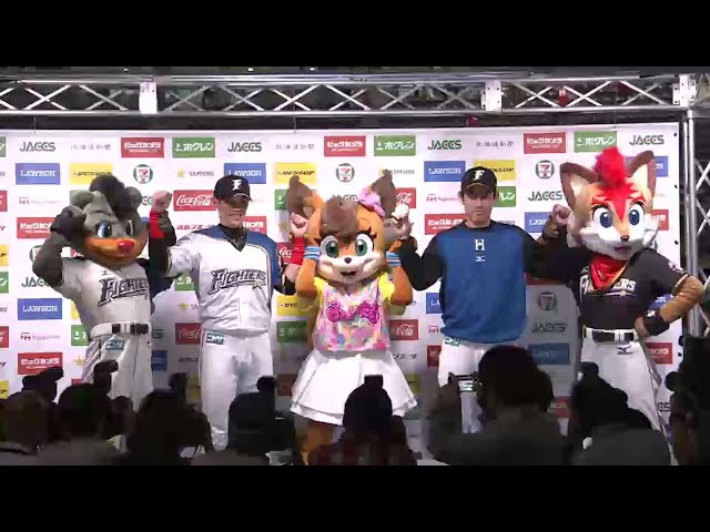 ファイターズ・高梨投手・陽選手ヒーローインタビュー 2016/6/8 F-C