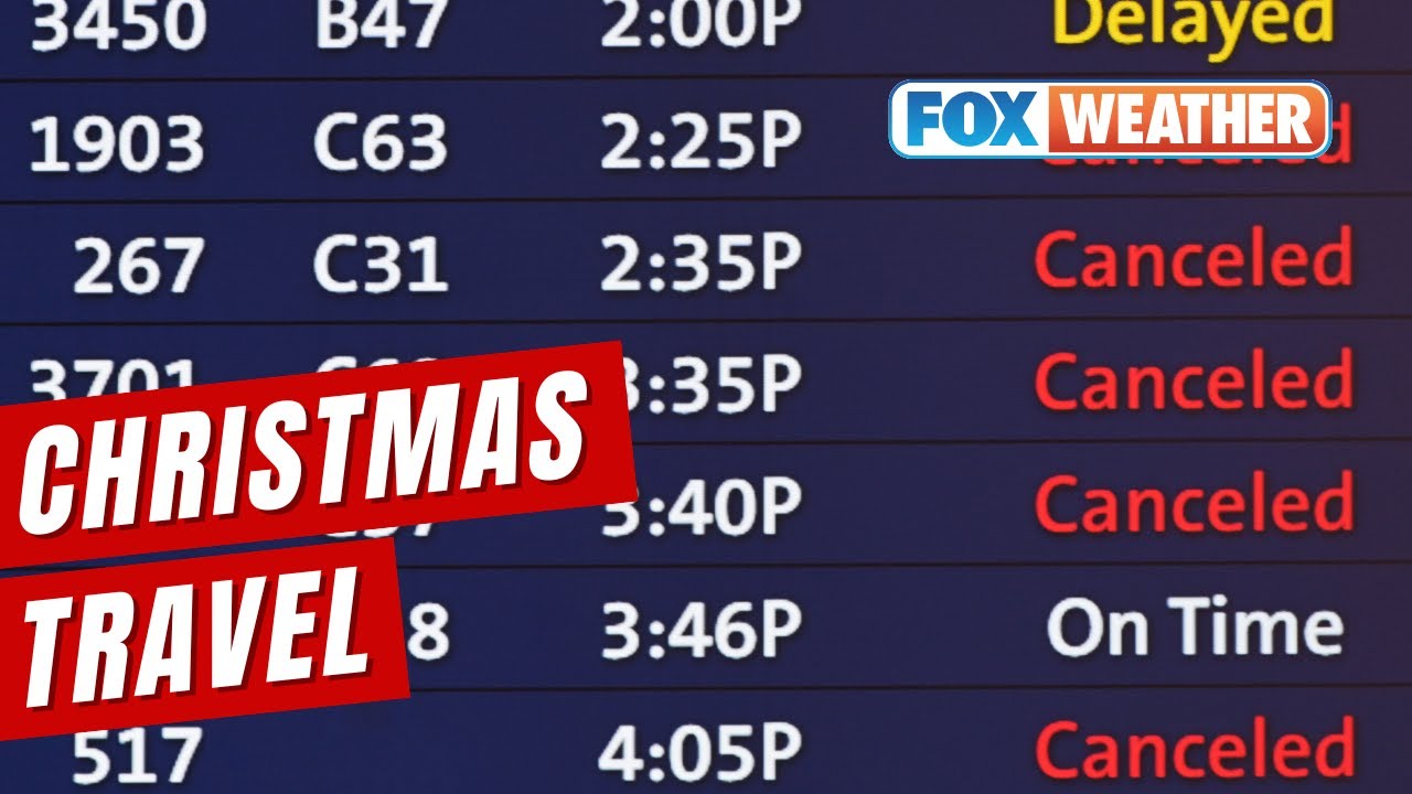 Major Airport Hubs Likely To Face Delays As Storms Fire Up Ahead Of Christmas