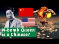 She invented the atomic bomb for the USA, but the tombstone is engraved an eternal Chinese？