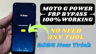 Moto G Power 2021 Frp Bypass Without Pc New Trick 2024