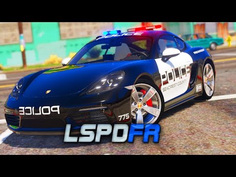 LSPDFR - Porsche 718 Patrol! - Day 27 (Hood Cop)