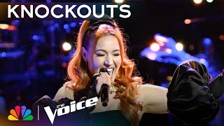 Olivia Kuper Harris Turns Up the Heat with Donna Summer's' "Last Dance" | The Voice Knockouts | NBC