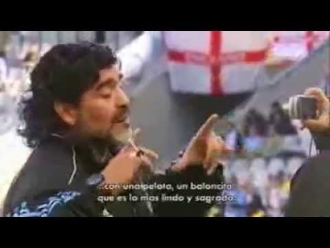La goleada alemana le calló la boca a un Maradona  aseguraba la victoria. LOBOJOQUI