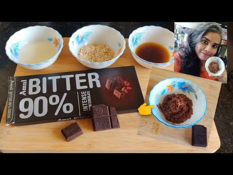 Chocolate Oats Porridge using AMUL 90% BITTER Intense Dark Chocolate