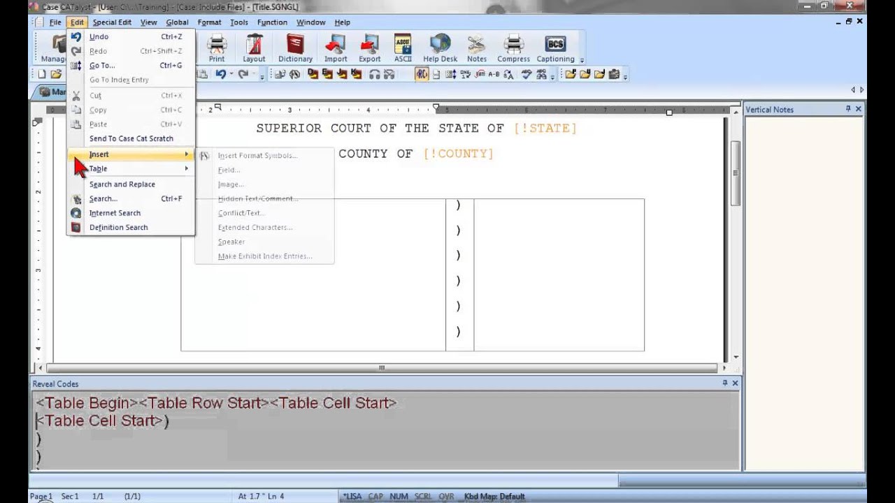 CATalyst Training: Tables