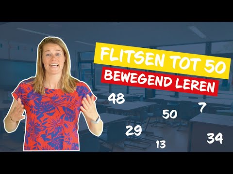 Recognize / flash numbers up to 50 - Group 3/4 I Active learning I The Fittest School