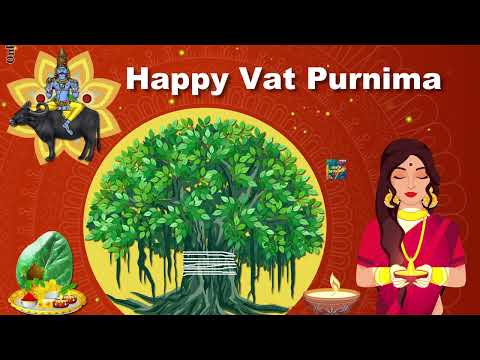 Happy Vat Savitri Vrat Whatsapp Wishes Status | Happy Vat Purnima Video Greetings Messages 2024