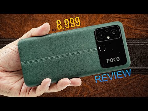 POCO C55 review - Leather Design budget smartphone under 10000 (but is it worth it?)