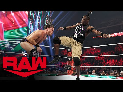 R-Truth vs. JD McDonagh — Miracle on 34th Street Fight: Raw highlights, Dec. 18, 2023