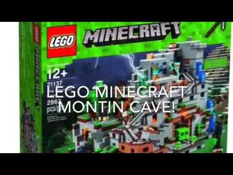 New photos from the Lego Minecraft mountain cave!