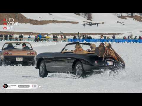 Thumbnail for 1950 Ferrari 166 Inter Convertible Pinin Farina going SIDEWAYS at The ICE