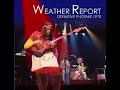 Weather Report Thanks For The Memories 1978