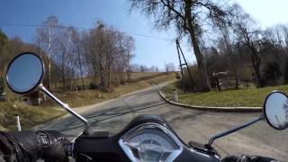preview picture of video '2015-03-19 Kitzeck im Sausal - Vespa GTS 300ie ABS 2014 - GoPro Hero4 Black'