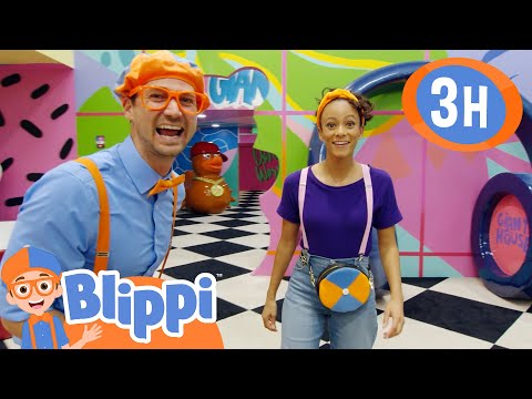 Magical Tricks at the World of Illusions + More | Blippi and Meekah Best Friend Adventures