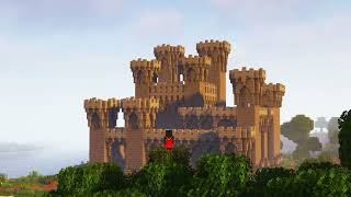 How to Build Medieval Castle in Minecraft | Tutorial