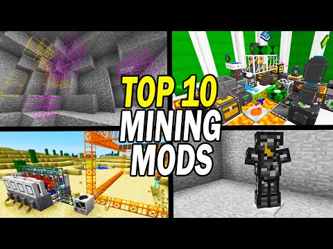 Top 10 Best Minecraft Mining Mods (Machines, Tools, Ores & Gemstones)