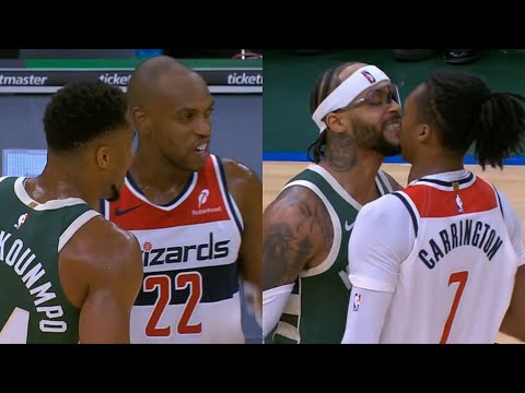Giannis reunites with Khris MIddleton and Gary Trent Jr goes face to face with Bub Carrington