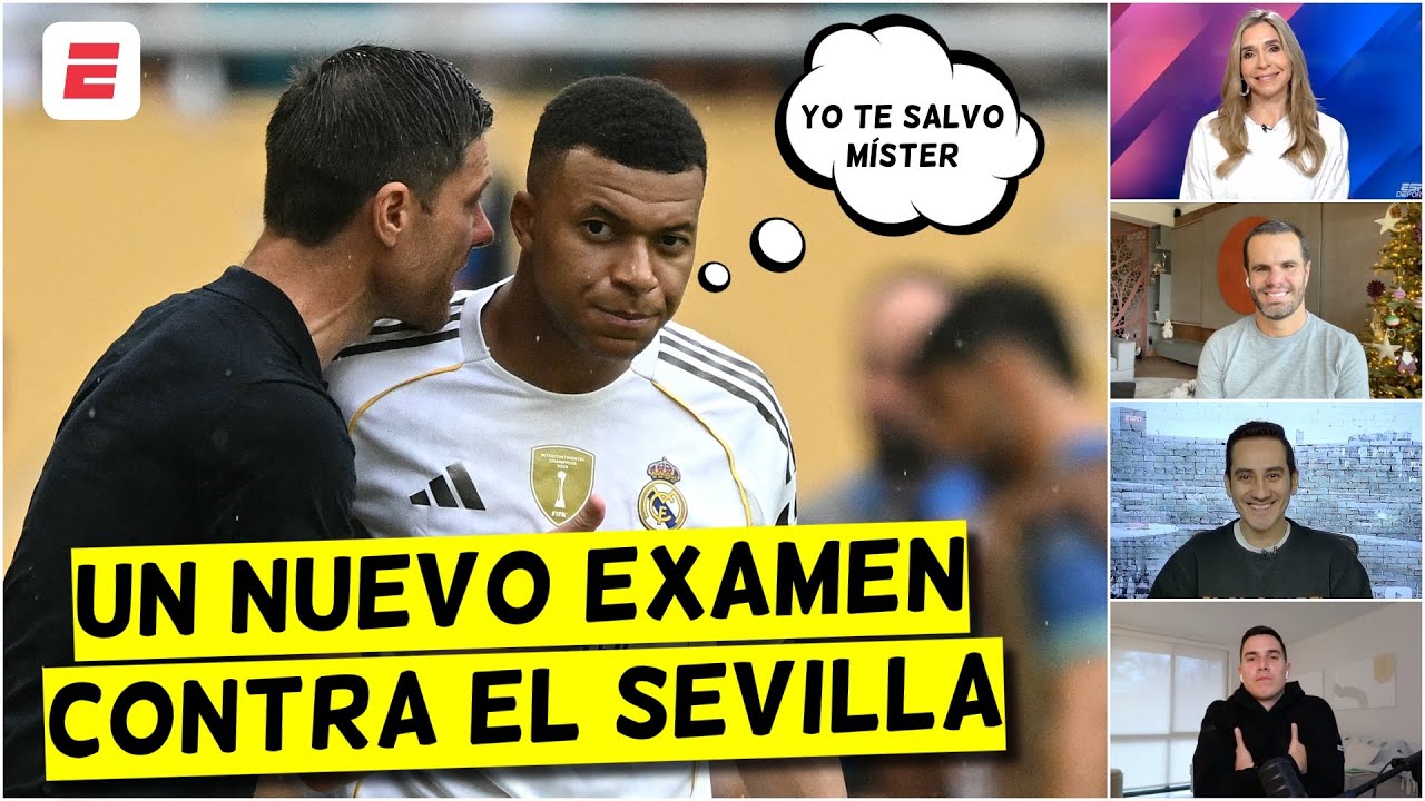 MBAPPÉ, como SIEMPRE, SALVARÁ a XABI ALONSO y REAL MADRID contra el SEVILLA | Exclusivos