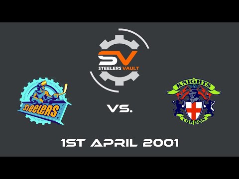 Sheffield Steelers vs. London Knights 1st April 2001 Play Off Final
