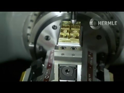 Вертикальный фрезерный пятиосевой обрабатывающий центр с ЧПУ Hermle AG C 22 - Видео c Youtube №1