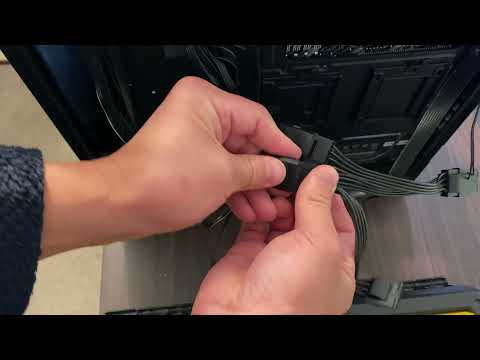 RGB fan power connection to power supply