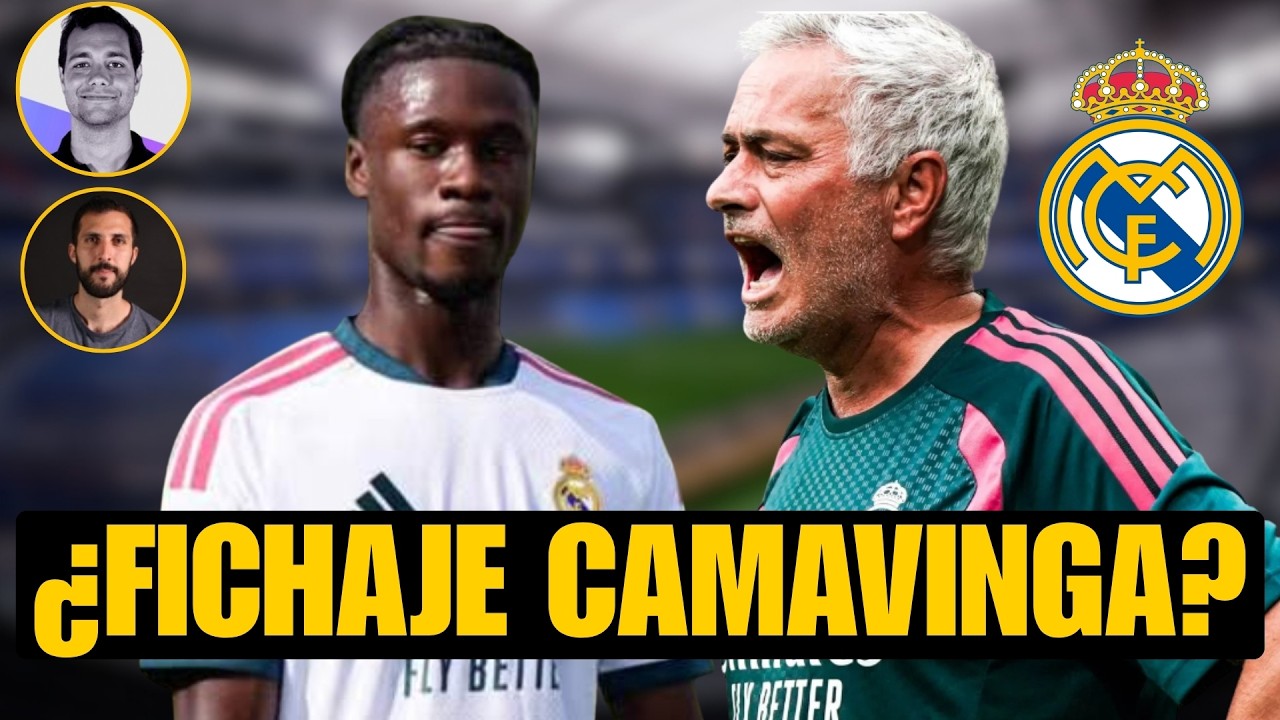 "A MOURINHO LE GUSTA CAMAVINGA": LÍO CON LAS SALIDAS DEL MADRID