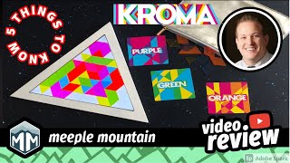 Kroma Review - 4 Things You Need to Know - Boardgame Brody