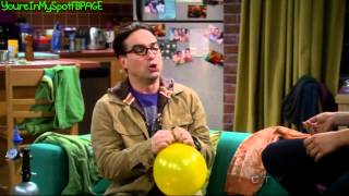 Gas Voices With Leonard and Penny - The Big Bang Theory