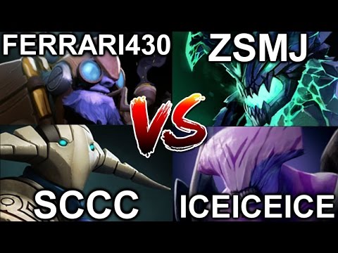Sccc & Ferrari430 vs ZSMJ & Iceiceice [Dota2] CN High MMR War
