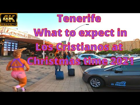 Tenerife - What to expect in Los Cristianos at Christmas time 2021