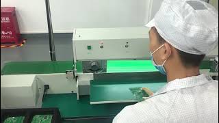 v cut pcb cutting machine with belt