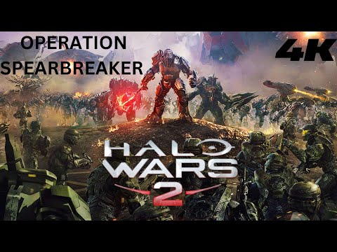 Halo Wars 2 DLC Operation SPEARBREAKER 4K60FPS No Commentary Walkthrough