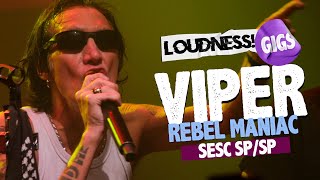 VIPER - REBEL MANIAC | SESC - SP/SP, DIA 03/08/2024 - BRAZIL | LOUDNESS! GIGS