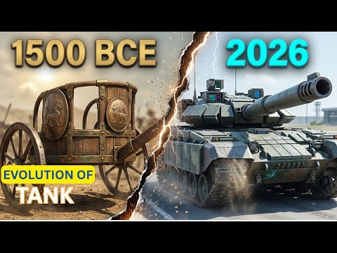 Evolution of Tank (1500 BCE–2026) | From War Chariots to Modern Battle Tanks