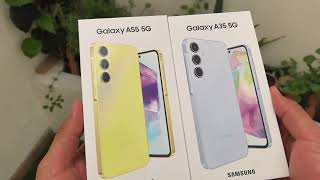 Galaxy A55 5G y Galaxy A35 5G || Los MAS VENDIDOS de Samsung!