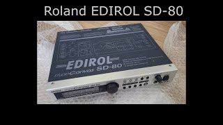 Video thumbnail for [Touhou?]About EDIROL SD-80(+Some demo songs and Factory demos) by KR. Palto47