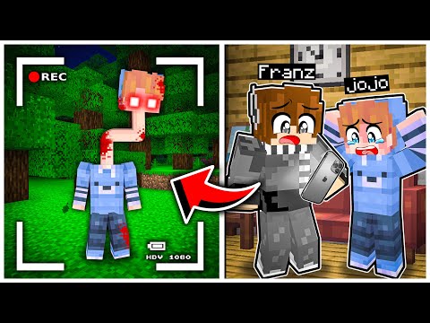FRANZ & JOJO MELIHAT CCTV PENAMPAKAN HANTU LEHER PANJANG di MINECRAFT