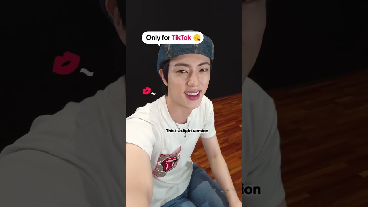 두 번째 솔로 앨범 [Echo]로 돌아온 BTS 진과 함께 틱톡 스토리로 무엇이든 물어보세요 💬