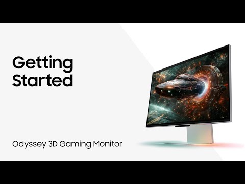 Setting up and getting started with your Odyssey 3D 4K gaming monitor | Samsung US