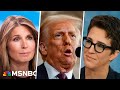 See Maddow Wallace Psaki Hayes O Donnell Instantly React To Trump S Inaugural Address