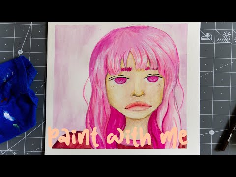 Paint with Me | Miya Gouache | Let's practice