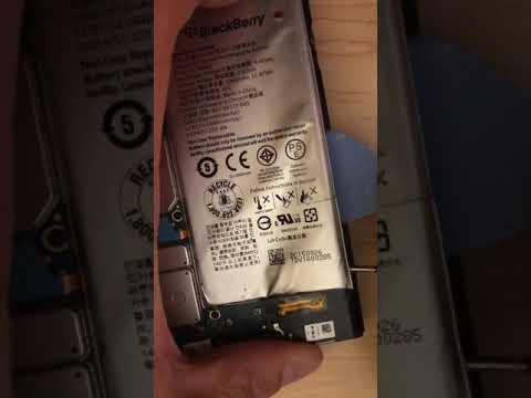 Battery replacement Blackberry Priv - own video