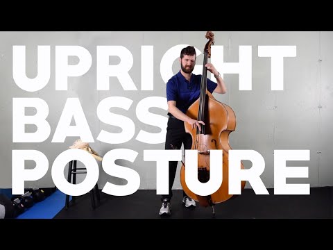 Upright Bass Standing Posture from a Physical Therapist (NOT what you learned from your teacher!)