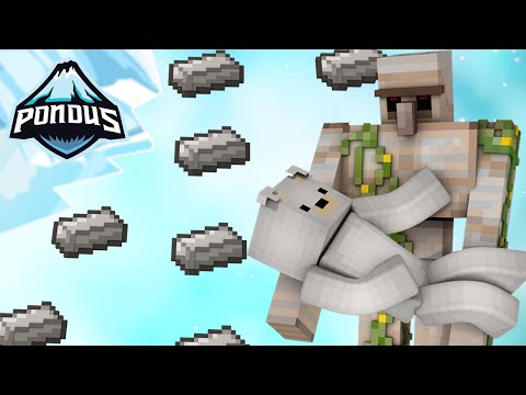 BYGGER GIGANTISK IRON FARM! *9000 JERN I TIMEN* - Pondus SMP #4