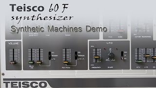 Video thumbnail for Teisco Synthesizer 60F by SyntheticMachines