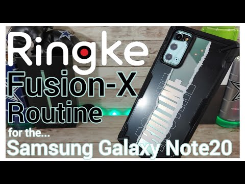 Ringke Fusion X 'Routine' for Samsung Galaxy Note20