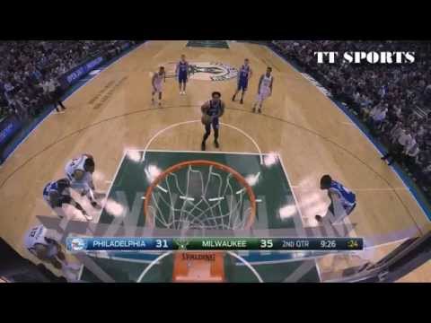 Jahlil Okafor Highlights (Full action) vs Bucks (4.11.15)
